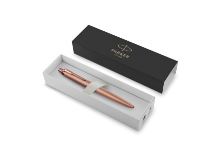 Подарочный набор: Jotter XL SE20 Monochrome в подарочной упаковке, цвет: Pink Gold, стержень Mblue и Ежедневник недатированный черный с золотис