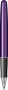 Ручка-роллер Parker Sonnet Essentials Violet SB Steel CT, цвет чернил black, перо: F,  в подарочной упаковке.