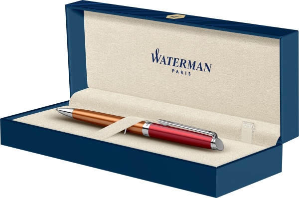 Шариковая ручка Waterman Hemisphere French riviera VERMILLON в подарочной коробке