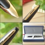 Перьевая ручка Waterman Carene, цвет: Black GT, перо: F