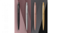 Подарочный набор: Шариковая ручка Parker Jotter XL SE20 Monochrome Pink Gold и Ежедневник недатир. Golden mirror
