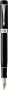 Перьевая ручка Parker Duofold Classic Black CT Centennial Fountain Pen, перо: F, цвет чернил: black, в подарочной упаковке.