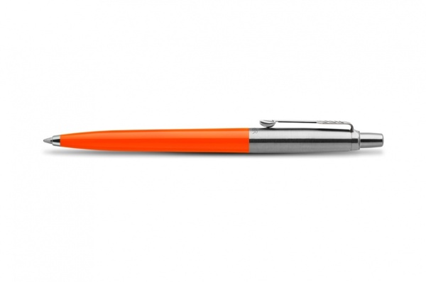 Шариковая ручка Parker Jotter Originals Orange Chrome CT, стержень: Mblue в подарочной упаковке