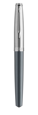 Ручка роллер Waterman  Embleme цвет GREY CT, цвет чернил: черный