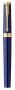 Ручка перьевая Parker "Ingenuity Blue GT" перо: F, цвет чернил: blue/black, в подарочной упаковке.