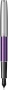 Перьевая ручка Parker Sonnet Essentials Violet SB Steel CT, перо: F, цвет чернил black, в подарочной упаковке.
