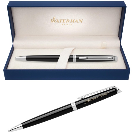 Шариковая ручка Waterman Hemisphere, цвет: Mars Black/CT