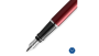 Перьевая ручка Waterman "Expert Dark Red Lacquer CT Black", перо: M, цвет чернил: blue.