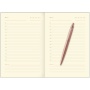 Подарочный набор: Шариковая ручка Parker Jotter XL SE20 Monochrome Pink Gold и Ежедневник недатир. Golden mirror