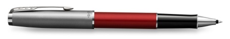Ручка роллер Parker Sonnet T546  Red CT, стержень: F, цвет чернил: black, в подарочной упаковке