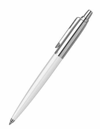 Шариковая ручка Parker Jotter K60, цвет: White, стержень: Mblue
