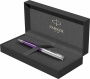 Шариковая ручка Parker Sonnet Essentials Violet SB Steel CT, цвет чернил black, перо: M, в подарочной упаковке.