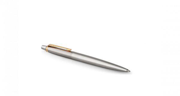 Шариковая ручка Parker Jotter Essential, St. Steel GT, стержень: Mblue