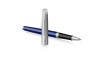 Ручка-роллер Waterman Hemisphere Entry Point Stainless Steel with Blue Lacquer в подарочной упаковке