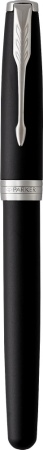 Перьевая ручка Parker Sonnet , Matte Black CT, перо: F, цвет чернил: black, в подарочной упаковке