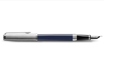 Перьевая ручка Waterman "Exception SE Deluxe Blue CT" синяя, перо:M , в подарочной упаковке.