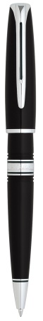 Шариковая ручка Waterman Charleston, цвет: Black/CT, стержень: Mblue