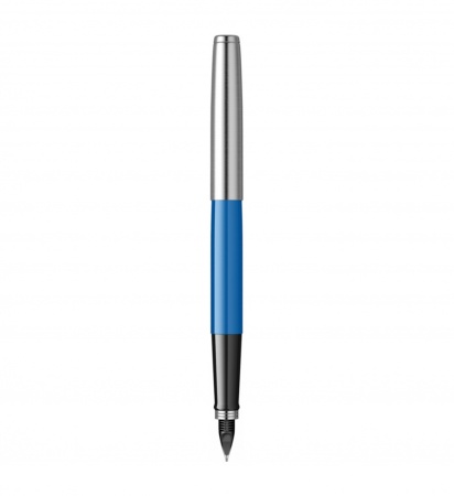 Ручка перьевая Parker Jotter Originals Blue Chrom CT , перо: F, цвет чернил: blue, в подарочной упаковке.
