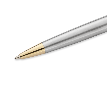 Подарочный набор: Чехол на молнии и Шариковая ручка Waterman Hemisphere, цвет: GT, стержень: Mblue