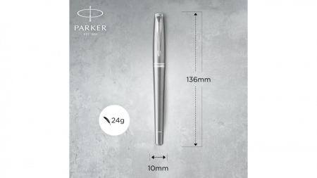 Перьевая ручка Parker Urban Core, Metro Metallic CT, F309, перо: F/M, цвет чернил: blue, в подарочной упаковке.