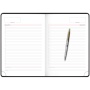 Подарочный набор:Шариковая ручка Parker Jotter Russia SE, цвет: St. Steel GT и Ежедневник недатир. триколор