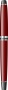 Перьевая ручка Waterman "Expert Dark Red Lacquer CT Black", перо: M, цвет чернил: blue.