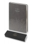 Подарочный набор: Шариковая ручка Parker Jotter Essential, St. Steel СT и Ежедневник  недатированный, серый