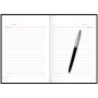 Подарочный набор: Шариковая ручка Parker Jotter K60, цвет: Black, стержень: Mblue, в подарочной упаковке и черный недатированный ежедневник