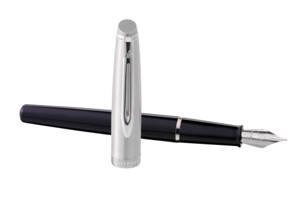 Перьевая ручка Waterman  Embleme цвет BLACK CT, цвет чернил: черный