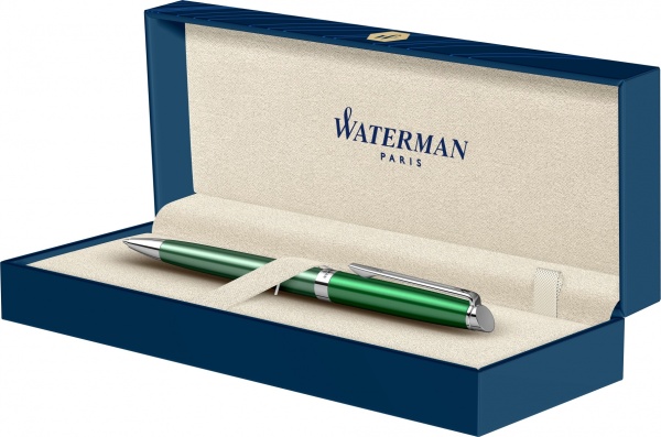 Шариковая ручка Waterman Hemisphere French riviera CHATEAU VERT в подарочной коробке
