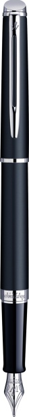 Перьевая ручка Waterman Hemisphere, цвет: MattBlack CT, перо: F