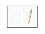 Подарочный набор: Шариковая ручка Jotter XL SE20 Monochrome в подарочной упаковке, цвет: Gold, стержень Mblue и Ежедневник коричневый недатированный