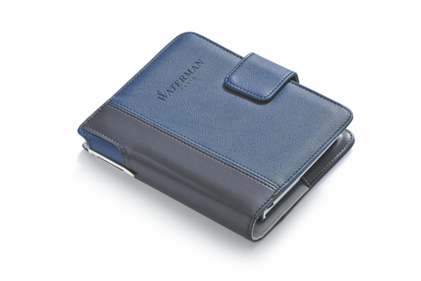 Подарочный набор Шариковая ручка Waterman Hemisphere Entry Point Stainless Steel with Black Lacquer с органайзером
