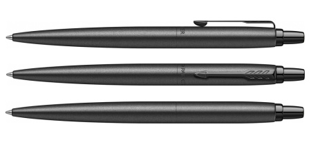 Подарочный набор: Шариковая ручка Parker  Jotter XL SE20 Monochrome в подарочной упаковке, цвет: Black, стержень: Mblue и Ежедневник зеленый недатиров