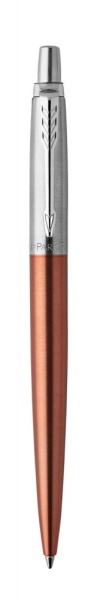 Подарочный набор: Шариковая ручка Parker Jotter Essential Chelsea Orange CT и Ежедневник недатированный, черный.