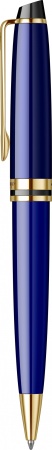 Шариковая ручка Waterman "Expert Blue Lacquer GT", цвет чернил: синий М
