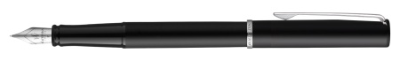 Перьевая ручка Waterman GRADUATE ALLURE, цвет: черный, перо: F