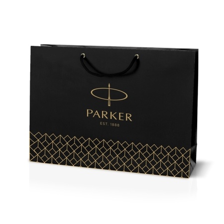Подарочный набор: Ежедневник серый  и Шариковая ручка Parker Jotter Essential, St. Steel GT