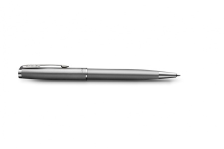 Шариковая ручка Parker Sonnet Stainless Steel CT, толщина линии M, цвет чернил черный, в подарочной упаковке