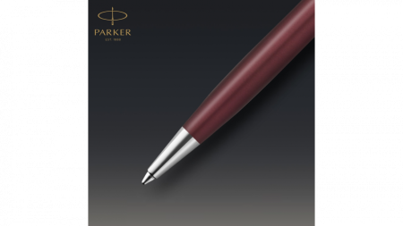 Шариковая ручка Parker Sonnet Premium Refresh RED CT, стержень: M, цвет чернил: black , в подарочной упаковке