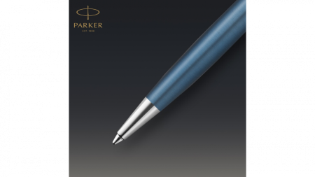 Шариковая ручка Parker Sonnet Premium Refresh BLUE CT, стержень: M, цвет чернил: black , в подарочной упаковке
