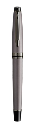 Ручка- роллер WatermanExpert Silver F BLK в подарочной упаковке