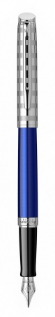 Перьевая ручка Waterman Hemisphere French riviera Deluxe BLU LOUNGE в подарочной коробке