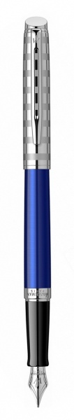 Перьевая ручка Waterman Hemisphere French riviera Deluxe BLU LOUNGE в подарочной коробке