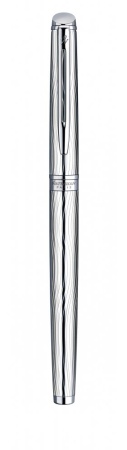 Перьевая ручка Waterman Hemisphere Deluxe , цвет: Metal CT, перо: F