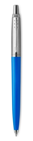 Подарочный набор: Шариковая ручка Parker Jotter Originals Blue Chrom CT и Ежедневник недатир розовый/голубой