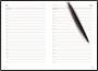 Подарочный набор: Шариковая ручка Parker  Jotter XL SE20 Monochrome в подарочной упаковке, цвет: Black, стержень: Mblue и Ежедневник золотистый недати