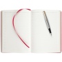 Подарочный набор: Ручка перьевая Parker Jotter Stainless Steel GT и Ежедневник недатированный красный