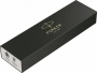 Перьевая ручка Parker IM Achromatic, Black BT, перо: F, цвет чернил: blue, в подарочной упаковке.