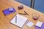 Ручка-роллер Parker IM Vibrant Rings Flame Amethyst Purple, стержень:Fblk, в подарочной упаковке.